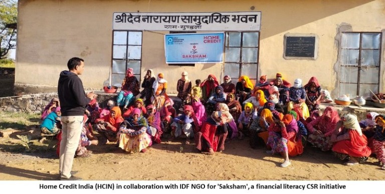 Home Credit India and IDF take financial literacy to 30,000 marginalised women with Project Saksham